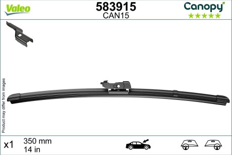 Щітка склоочисника Valeo 583915 (фото 1)