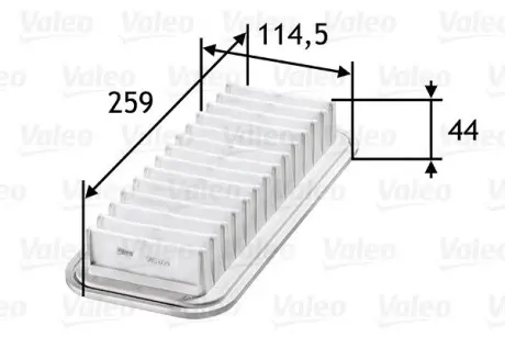 Фильтр воздушный Valeo 585059