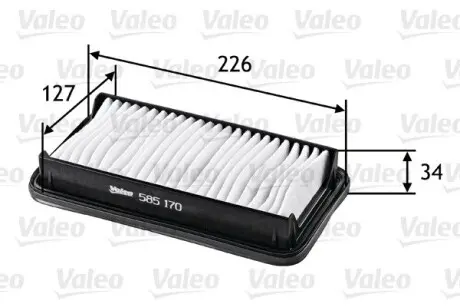 Фильтр воздушный Valeo 585170