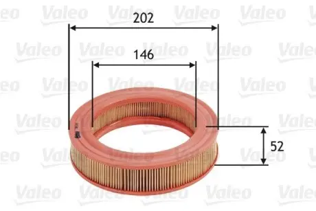 Фильтр воздушный Valeo 585717