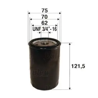 Фильтр масла Valeo 586030