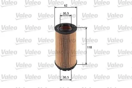 Фильтр масла Valeo 586525