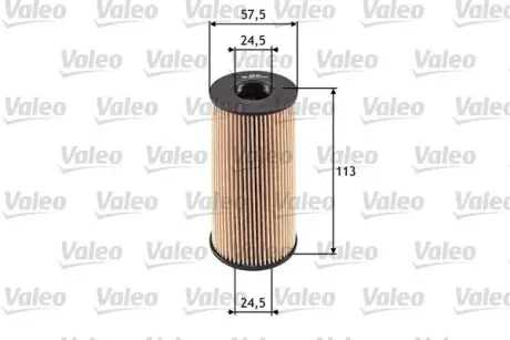 Фильтр масляный Valeo 586529