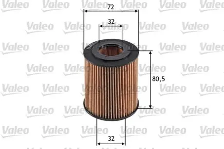 Фильтр масла Valeo 586551