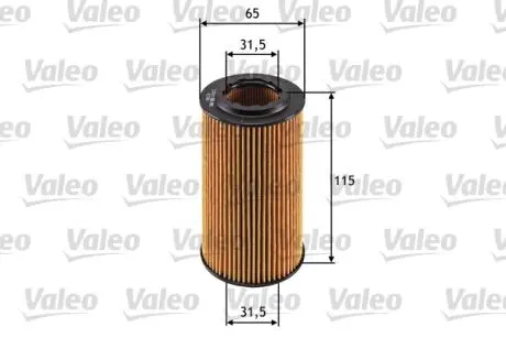 Фільтр масла Valeo 586556
