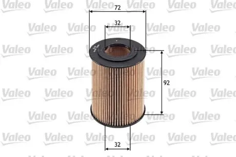 Фильтр смазки Valeo 586568