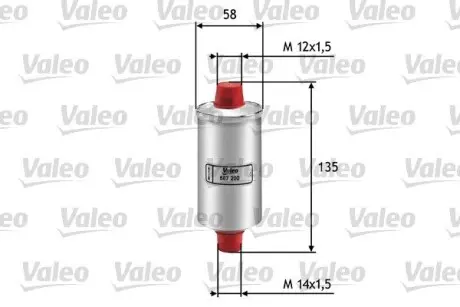 Фильтр топлива Valeo 587200