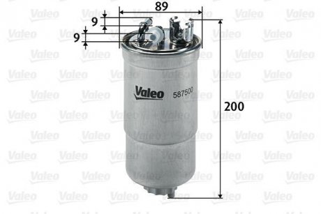 Фильтр топлива Valeo 587500 (фото 1)