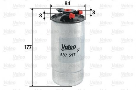 Фильтр топлива Valeo 587517 (фото 1)