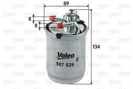 Фильтр топлива Valeo 587529 (фото 1)