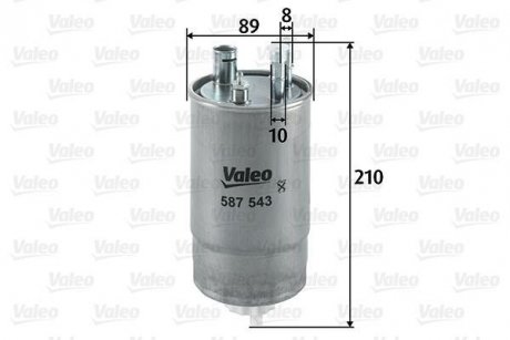 Фильтр топлива Valeo 587543