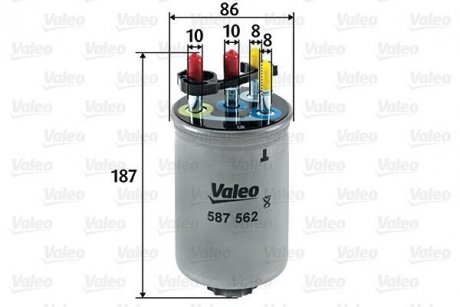 Фильтр топлива Valeo 587562 (фото 1)