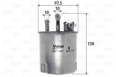 Автозапчасть Valeo 587567