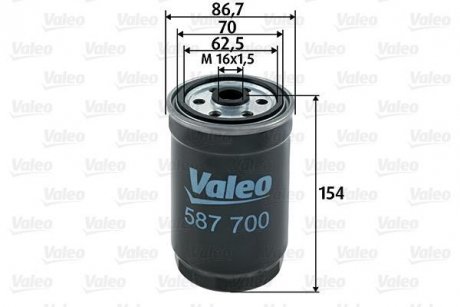Фильтр топлива Valeo 587700 (фото 1)
