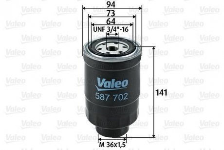 Фильтр топлива Valeo 587702
