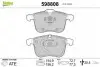 Тормозные колодки, дисковый тормоз.) Valeo 598808 (фото 1)
