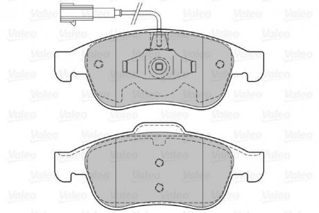 Тормозные колодки, дисковый тормоз.) Valeo 601068