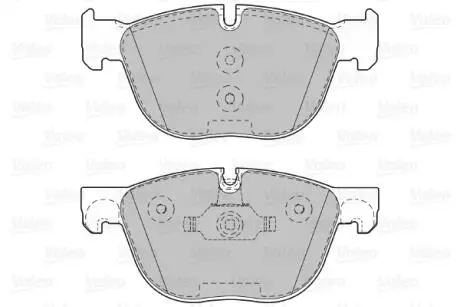 Дисковые тормозные колодки Valeo 601130