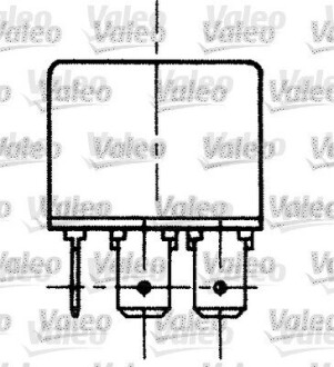 Реле, рабочий ток Valeo 643818