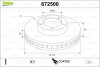 Диск тормозной MALOWANA VOLKSWAGEN PASSAT Valeo 672500 (фото 1)