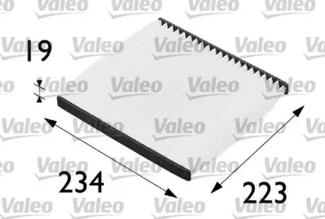 Фільтр повітря (салону) Valeo 698279