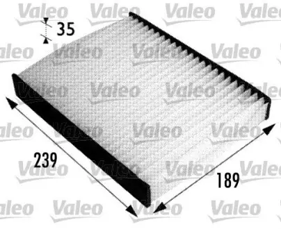 Фильтр воздуха (салона) Valeo 698694
