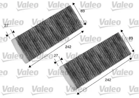 Фільтр салону Valeo 698873