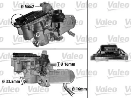 Клапан возврата ОГ Valeo 700433