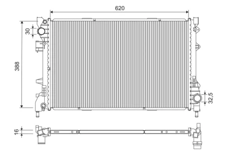 Фото автозапчасть Valeo 701325 Автозапчасть Valeo 701325