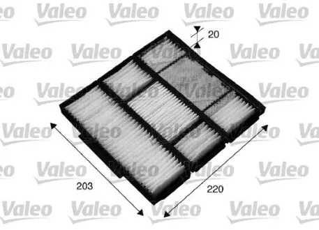 Фильтр воздуха (салона) Valeo 715565