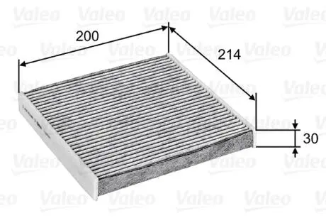 FILTR PYгK KAB W╩GLOWY FORD TRANSIT 2,2TDCI-3,2TDCI 06- Valeo 715747