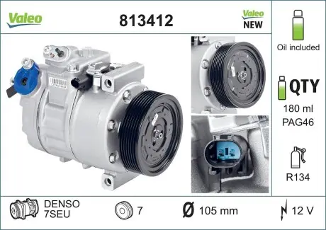 Компрессор Valeo 813412