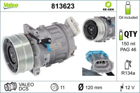 Автозапчасть Valeo 813623