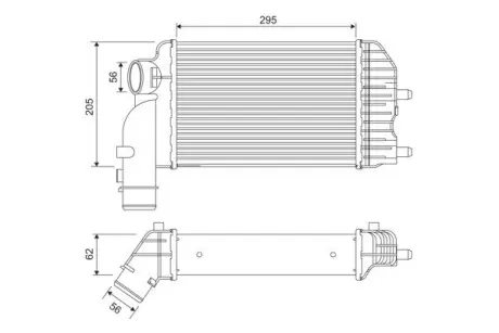 Інтеркулер Valeo 817632