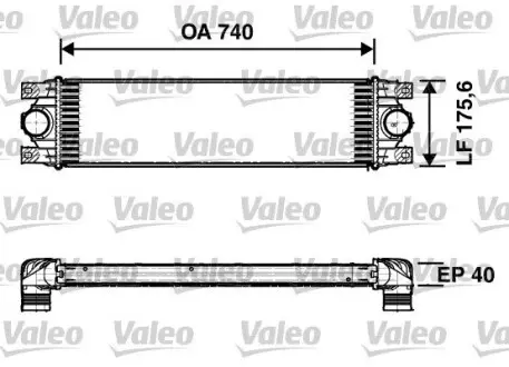 Интеркуллер Valeo 817637