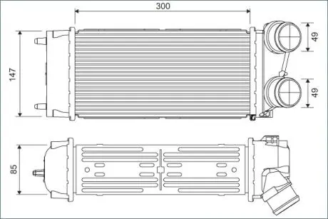 Интеркуллер Valeo 817845