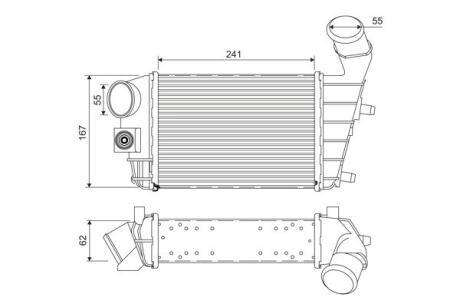 Інтеркулер Valeo 817862