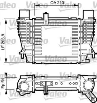 Интеркуллер Valeo 817999