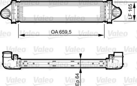 Интеркуллер Valeo 818245