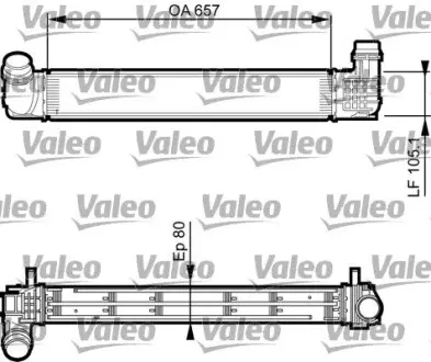 Интеркуллер Valeo 818270