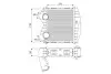 Радиатор интеркулера Smart Fortwo/ Roadster 07 03-07 Valeo 818366 (фото 1)