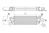 Інтеркулер CITROEN C-CROSSER, C-CROSSER ENTERPRISE MITSUBISHI OUTLANDER II PEUGEOT 4007 2.2D 11.06- Valeo 818370 (фото 1)