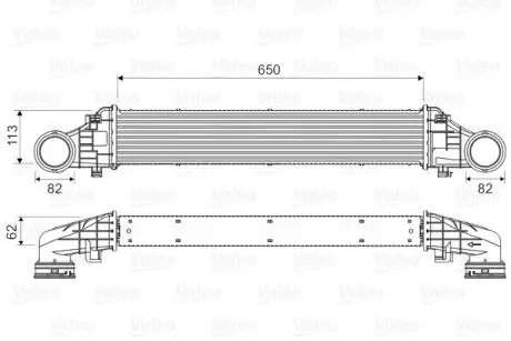 Интеркуллер Valeo 818587