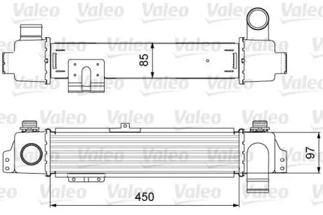 Інтеркулер KIA SORENTO I 2.5D 08.02-03.11 Valeo 818634