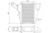 Радіатор інтеркулера Honda CR-V 2.2 i-CTDi/i-DTEC 07- Valeo 818686 (фото 1)