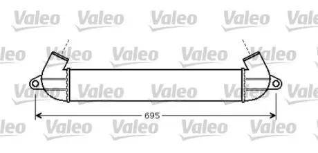 Інтеркулер Valeo 818712