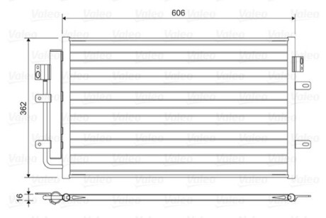 Радіатори кондиціонера Iveco Daily, 14- Valeo 822551
