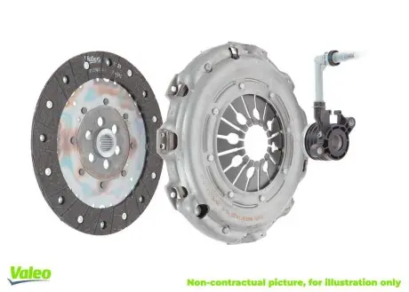 Сцепление SSANGYONG ACTYON I, 06- Valeo 834517