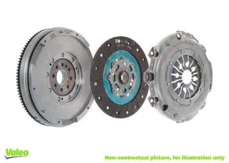 Комплект зчеплення (253мм) CHEVROLET CAPTIVA, CRUZE, ORLANDO, OPEL ANTARA A 2.0D/2.2D/2.4 08.10- Valeo 836729
