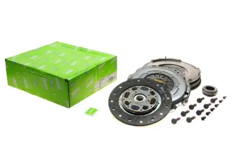 Демпфер + комплект сцепления VW LT 28-46 II, 2.5TDI, 99-06, ANJ,AVR,BBE,BBF Valeo 837053